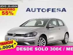 Gris Usado 2018 VW Golf VII Sportline Berlina | 13.350 € (Super precio)