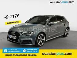 Gris / plata Usado 2019 Audi A3 Sportback S-Line Berlina | 23.290 € (Un poco caro)