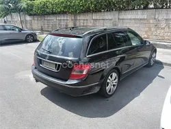 Negro Usado 2009 Mercedes C220 Avantgarde Familiar | 7800 € (Buen precio)