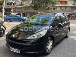 Negro Usado 2008 Peugeot 207 Familiar | 3840 € (Precio justo)