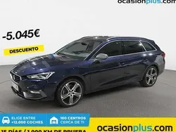 Azul Usado 2022 Seat Leon ST FR Familiar | 19.228 € (Buen precio)