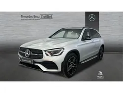 Gris / plateado Usado 2021 Mercedes GLC220 AMG line SUV | 39.900 € (Precio justo)