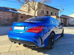 Azul Usado 2014 Mercedes CLA250 AMG line Berlina | 21.000 € (Precio justo)