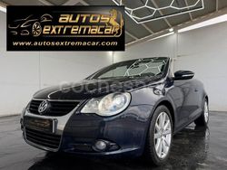 Azul Usado 2009 VW Eos Descapotable | 7499 € (Precio justo)