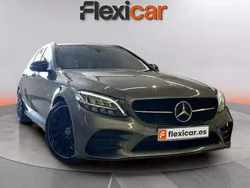 Gris Usado 2021 Mercedes C220 Familiar | 28.790 € (Buen precio)