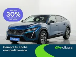 Azul Usado 2024 Peugeot 408 Allure Berlina | 24.990 €