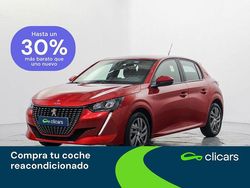 Rojo Usado 2020 Peugeot 208 Active Utilitario | 10.990 € (Precio justo)