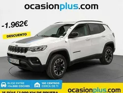 Blanco Usado 2022 Jeep Compass Trailhawk SUV | 18.537 € (Precio justo)