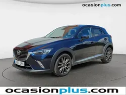 Azul Usado 2016 Mazda CX-3 Luxury SUV | 13.990 € (Precio justo)
