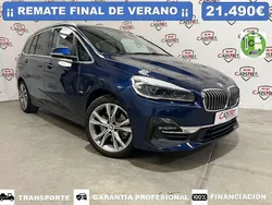 Azul Usado 2019 BMW 218 Gran Tourer Luxury Line Monovolumen | 21.490 € (Precio justo)