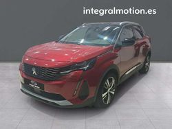 Rojo Usado 2021 Peugeot 3008 Allure SUV | 18.900 € (Precio justo)
