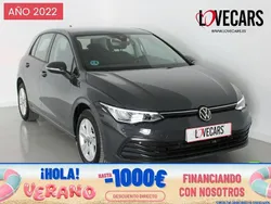 Gris Usado 2022 VW Golf VIII Life Berlina | 21.700 € (Precio justo)