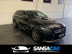 Negro Usado 2015 Mercedes C250 Avantgarde Familiar | 17.499 € (Precio justo)