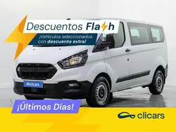 Blanco Usado 2019 Ford Transit Custom Ambiente Familiar | 24.490 €