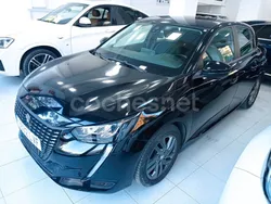 Negro Usado 2021 Peugeot 208 Allure Utilitario | 11.500 € (Precio justo)