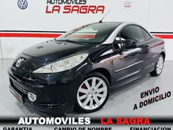 Negro Usado 2007 Peugeot 207 CC Sport Descapotable | 5900 € (Precio justo)