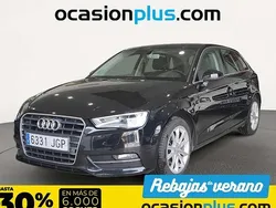 Negro Usado 2015 Audi A3 Sportback Advanced Utilitario | 18.500 € (Precio justo)