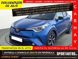 Azul Usado 2019 Toyota C-HR Advance SUV | 18.990 € (Precio justo)