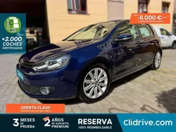 Azul Usado 2010 VW Golf VI Advance Utilitario | 9990 € (Precio justo)