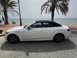 Blanco Usado 2018 Mercedes C200 Descapotable | 33.400 € (Un poco caro)