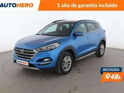 Azul Usado 2017 Hyundai Tucson SUV | 16.999 € (Precio justo)