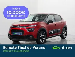 Rojo Usado 2024 Citroën C3 PureTech Utilitario | 15.290 € (Precio justo)