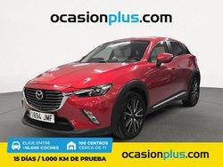 Rojo Usado 2016 Mazda CX-3 Luxury SUV | 16.590 € (Precio justo)