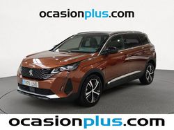 Marrón Usado 2021 Peugeot 5008 GT Monovolumen | 22.537 € (Precio justo)