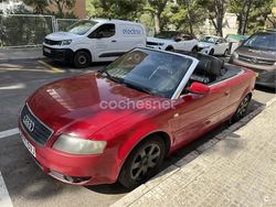 Rojo Usado 2003 Audi A4 Cabriolet Descapotable | 4200 €