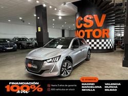 Gris Usado 2021 Peugeot e-208 GT Utilitario | 15.450 € (Precio justo)