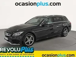 Negro Usado 2016 Mercedes C220 Familiar | 18.990 € (Precio justo)