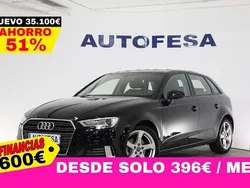Negro Usado 2018 Audi A3 Sportback Sport Berlina | 17.350 € (Super precio)