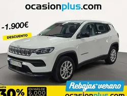 Blanco Usado 2022 Jeep Compass Longitude SUV | 19.000 € (Precio justo)