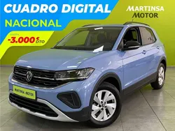 Azul Usado 2025 VW T-Cross Life SUV | 20.300 € (Precio justo)