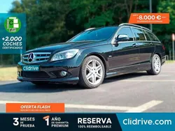Negro Usado 2008 Mercedes C250 Avantgarde Familiar | 7790 €
