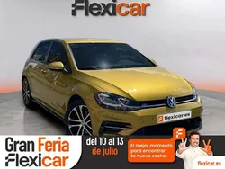 Amarillo Usado 2018 VW Golf VII Sportline Berlina | 18.690 € (Precio justo)