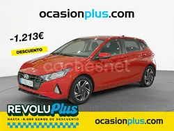 Rojo Usado 2021 Hyundai i20 Berlina | 12.950 € (Precio justo)