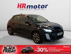 Negro Usado 2024 Peugeot 208 Active Utilitario | 15.290 € (Precio justo)