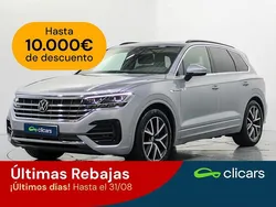 Gris Usado 2021 VW Touareg R-line SUV | 44.890 € (Precio justo)