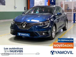 Azul Usado 2017 Renault Mégane GrandTour Zen Familiar | 12.950 € (Precio justo)