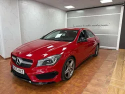 Rojo Usado 2014 Mercedes CLA200 AMG line Coupe | 19.499 € (Un poco caro)