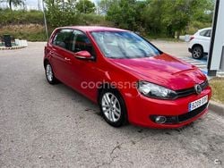 Rojo Usado 2010 VW Golf VI Advance Berlina | 6300 € (Precio justo)