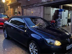 Azul Usado 2015 VW Golf Cabriolet Descapotable | 9700 €