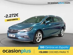 Azul Usado 2017 Opel Astra Dynamic Familiar | 11.450 € (Precio justo)