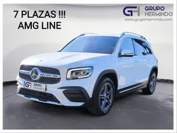 Blanco Usado 2021 Mercedes GLB200 AMG line SUV | 31.850 € (Precio justo)