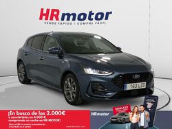 Azul Usado 2022 Ford Focus ST-Line Berlina | 16.890 € (Buen precio)
