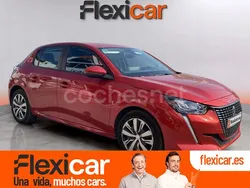 Rojo Usado 2021 Peugeot 208 Active Utilitario | 12.490 € (Precio justo)