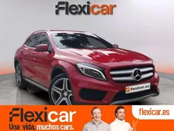 Rojo Usado 2016 Mercedes GLA220 AMG line SUV | 18.990 € (Buen precio)