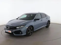 Gris Usado 2018 Honda Civic Elegance Berlina | 17.999 € (Precio justo)