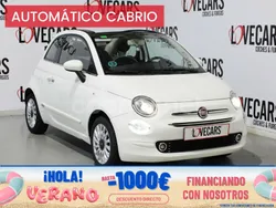 Blanco Usado 2020 Fiat 500C Lounge Descapotable | 12.900 € (Un poco caro)